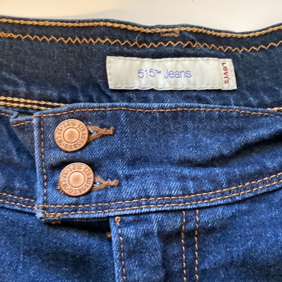 Jean shorts flap pockets 515 shorts size 14 levis - Picture 3 of 5